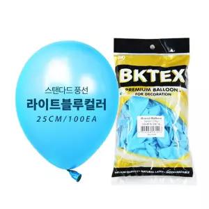 Party Club 25cm일반라이트블루(100입)촬영소품 파티 장식 풍선 예쁜 꾸미기 용풍선 용품