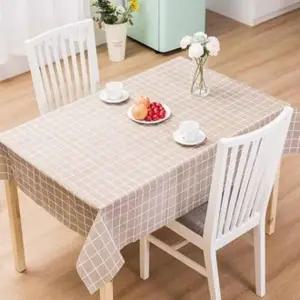 6인방수식탁보 137x90cm 6인용식탁보 식탁보 체크