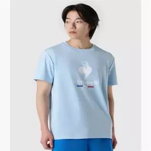 르꼬끄 QQ123TRS31_GBL0 로고 폴리싱글 반팔티 - 블루 31 4719438