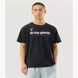 르꼬끄 QQ221ERS53_BLK0 폴리스판 그래픽 반팔티 - 블랙 53 4798742