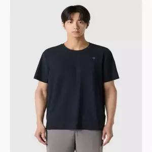 르꼬끄 QR223ERS55_BLK0 유니 냉감 트리코트 백그래픽 반팔티 - 블랙 55 6253195