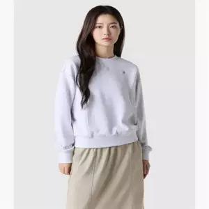 르꼬끄 QR122OFS12_WMG0 여성 더블텐션2.0 루즈핏 라운드 맨투맨 - 멜란지 12 583838