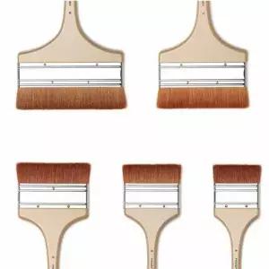 132F 5호 페인트붓 수채화바탕화면붓 실용붓 미술도구 전문붓