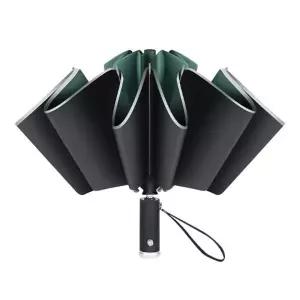 거꾸로 자동 위아 우산 3단 접이식 LED후레 차량 미니