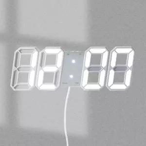 PL 아이디어 벽시계 스마트 LED 리모컨 디지털