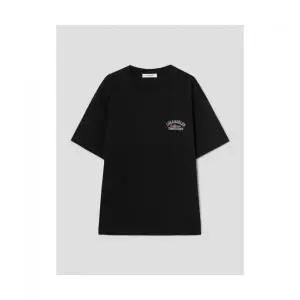에잇세컨즈 해비코튼 로스엔젤레스 반소매티 블랙 1039337