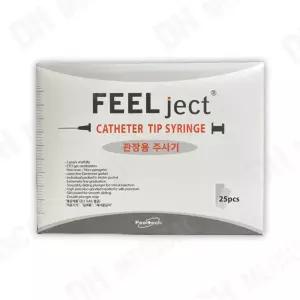 필텍 일회용 관장용 주사기 60cc 25개