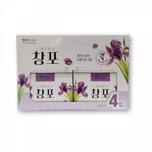 TBZ IS 미용비누 4P - 창포비누-WFNGGSE