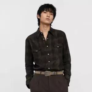 니들스 26SS Papillon Western Tip Belt - TAUPE SX036) 파피용 웨스턴 팁 벨트)