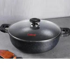 찜냄비 키친아트 양은 냄비 곰솥 전골 볶음 요리 웰빙팬 32CM