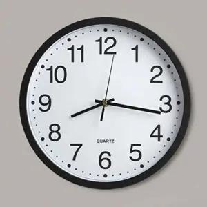 원형 무소음 벽걸이 거실 사무실 학교 교회 시계