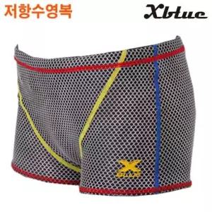 XBLUE 남아동 수영훈련용 저항 수영복 H1424 숏사각 50706906)