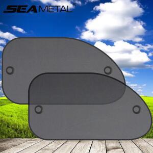 SEAMETA 자동차 차양 UV 보호 커튼 창 뒷 메쉬 썬 바이저 여름 필름