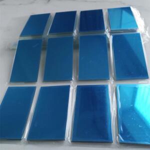 소형 전면 표면 거울 프로젝터 스캐너 용 고 반사율 정밀 광학 기기 DIY 액세서리 2 개/몫