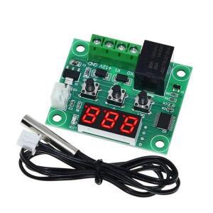 W1209 DC 12V 빨간색/파란색 열 냉각 온도 조절기 제어 스위치 컨트롤러