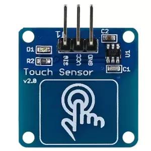 터치 센서 스위치 모듈 TTP223B 디지털 정전식 필터 회로 증가 Arduino에 더 안정적