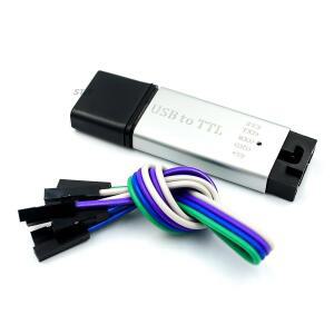 알루미늄 쉘 CP2102 USB 2.0-TTL UART 모듈 6Pin 직렬 변환기 STC FT232 교체 Arduino호환 용 5v/3.3v 지원