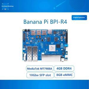 2개의 SFP를 지원하는 Banana Pi BPI-R4 고성능 개발 보드