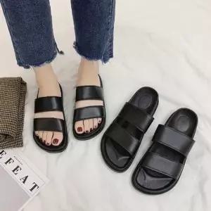 슬리퍼 웨지 이중 슬리퍼 쿠션 남녀공용 키높이 샌들 스크랩 사무실슬리퍼 여성슬리퍼