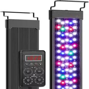 원버튼 실시간 동기화 기능이 피시키퍼 스마트 LED 수족관 조명 24시간 연중무휴 모드 풀 스펙트럼 어항