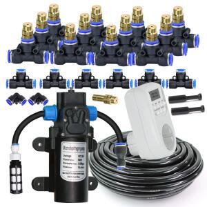 110V 240V 60W 자체 프라이밍 식물을위한 분무 자동 타이머 정원 펌프 노즐 관개