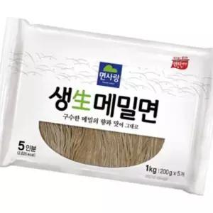 JN0003/(냉장)면사랑 생메밀면1kg 랍슨유통
