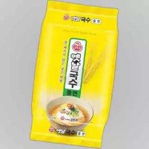 오뚜기 옛날국수 중면 3kg 굵은면 식당 식자재 잔치국수 대용량 멸치국수 업소용 식재료 콩국수면 비빔국수