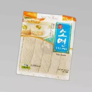 누들트리 생소면 콩국수 비빔용 1Kg 업소용식자재 생국수 식당용식재료 콩국수면 업소용국수 비빔국수면
