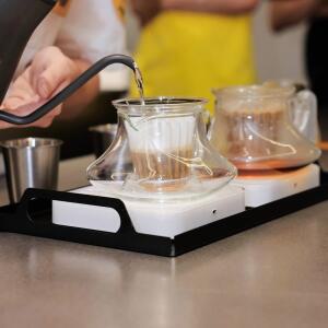 WATCHGET STATIC ION POUR OVER 서버 커피 메이커 세트 커피 카라페