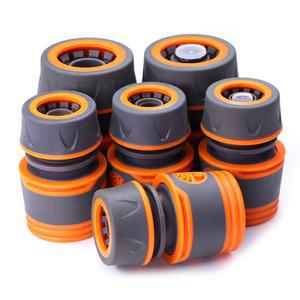 2PCS 가든 호스 어댑터 16MM 수리 튜브 커플러 익스텐더 관개 커넥터 연결 워터