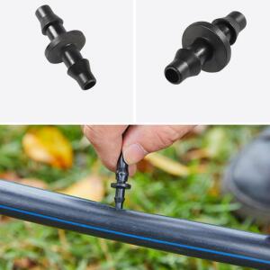 농업용 정원 관개 호스 피팅용 커넥터 가시 이중 3MM 인치 50 5MM