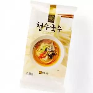 WL 청수식품 청수국수 2.5kg X 3개 소면 대용량 업소용 식당용식자재 비빔소면 비빔국수면
