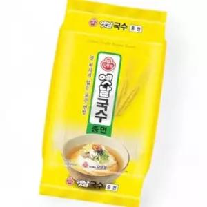 WL 오뚜기 옛날국수 중면 3kg X 4개 굵은면 잔치국수 콩국수면 멸치국수 식재료 대용량