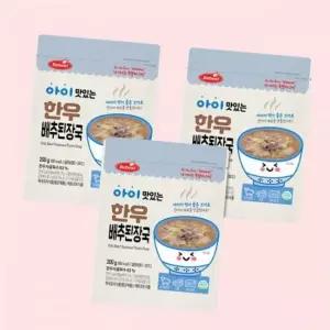 베베스트 아이 맛있는 한우 배추된장국 3팩 4536057