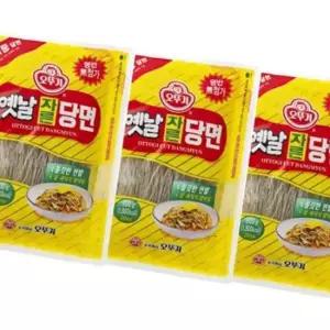 오뚜기 옛날 자른당면 500g 3개