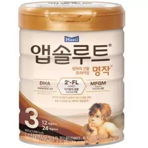 앱솔루트 명작 분유 3단계, 800g, 3개 ,당일발.주문즉시 출발