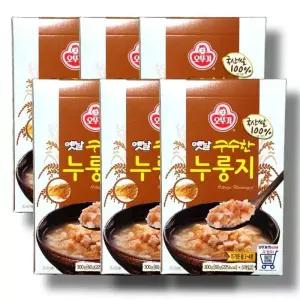옛날 구수한 누룽지 300g X 팩6개