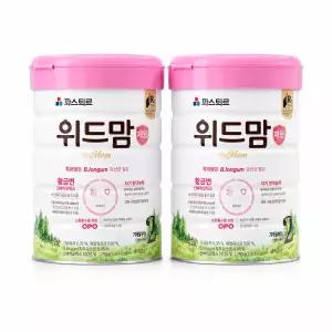 파스퇴르 위드맘 제왕 분유 2단계 750g, 2개