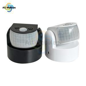 모션 센서 AC220-240V 탐지기 검출기 파인더 자동 180 학위 스위치 빛 야외 적외선 타이머 PIR Rotati C8A