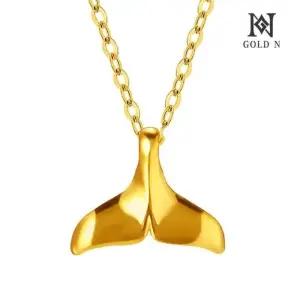 [골드앤] 순금 24K 웨일팁 목걸이 대_3.75g