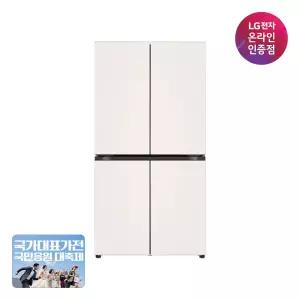 [혜택가 189만대]LG 디오스 오브제컬렉션 매직스페이스 T875MEE111 870L1등급 4도어 냉장고