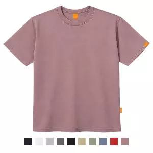 [엘라모] 무지 반팔 티셔츠 남녀공용 빅사이즈 S~4XL