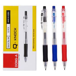 동아 중성펜 큐노크 Q노크0.5mm 12개입 1세트