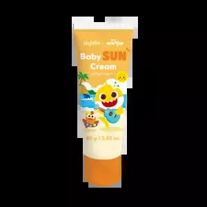 소이베베X핑크퐁 아기상어 베이비 워셔블 선크림 80g (SPF35++) 유아 돌 썬크림 어린이 키즈 초등학생