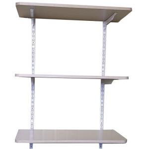 시스템선반3단(상판가로60cm세로38cm벽앵글90cm)