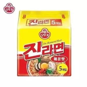 오뚜기 진라면매운맛면120g x40