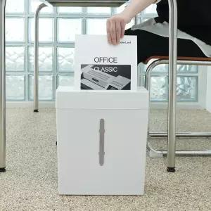 소형 꽃가루 문서세단기 SC-3045 A4 5매 11L 4.5x33mm DIN66399 P-4 헤드분리형 파지함 파쇄기 세절기