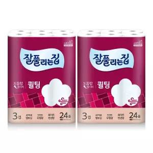 미래생활  퀼팅 30m 24롤 x 2팩