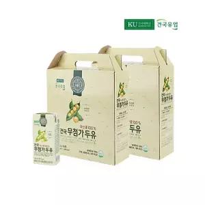 건국 무첨가두유 32팩
