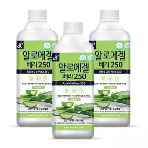 알로에겔 베라250 오리지널 3병